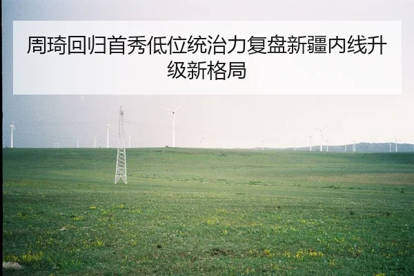 周琦回归首秀低位统治力复盘新疆内线升级新格局